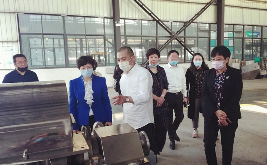 民建麗水市委會、蓮都區委會領導一行蒞臨浙江正達指導(圖1) undefined